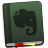 Evernote Light Green Bookmark Icon